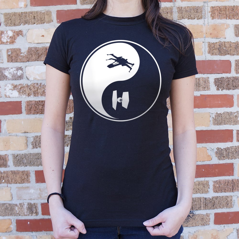 X Wing Tie Yang Starfighter Yin Yang Symbol