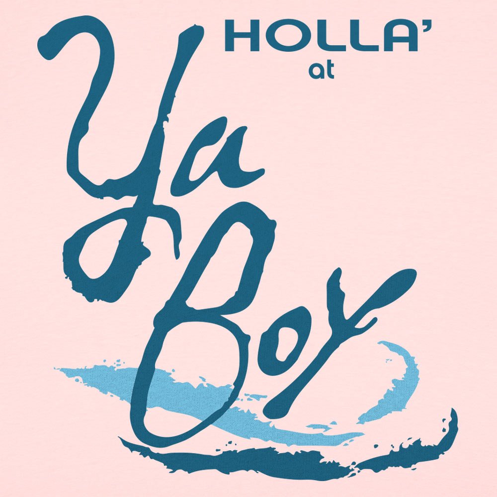 Holla at Ya Boy Retro Sparkling Water Parody