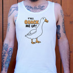 Y'all Quack Me Up Funny Goose Pun