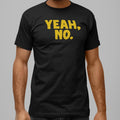 Yeah No Sarcastic Typography Quote