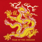 Year of the Dragon - Chinese Zodiac Dragon Design