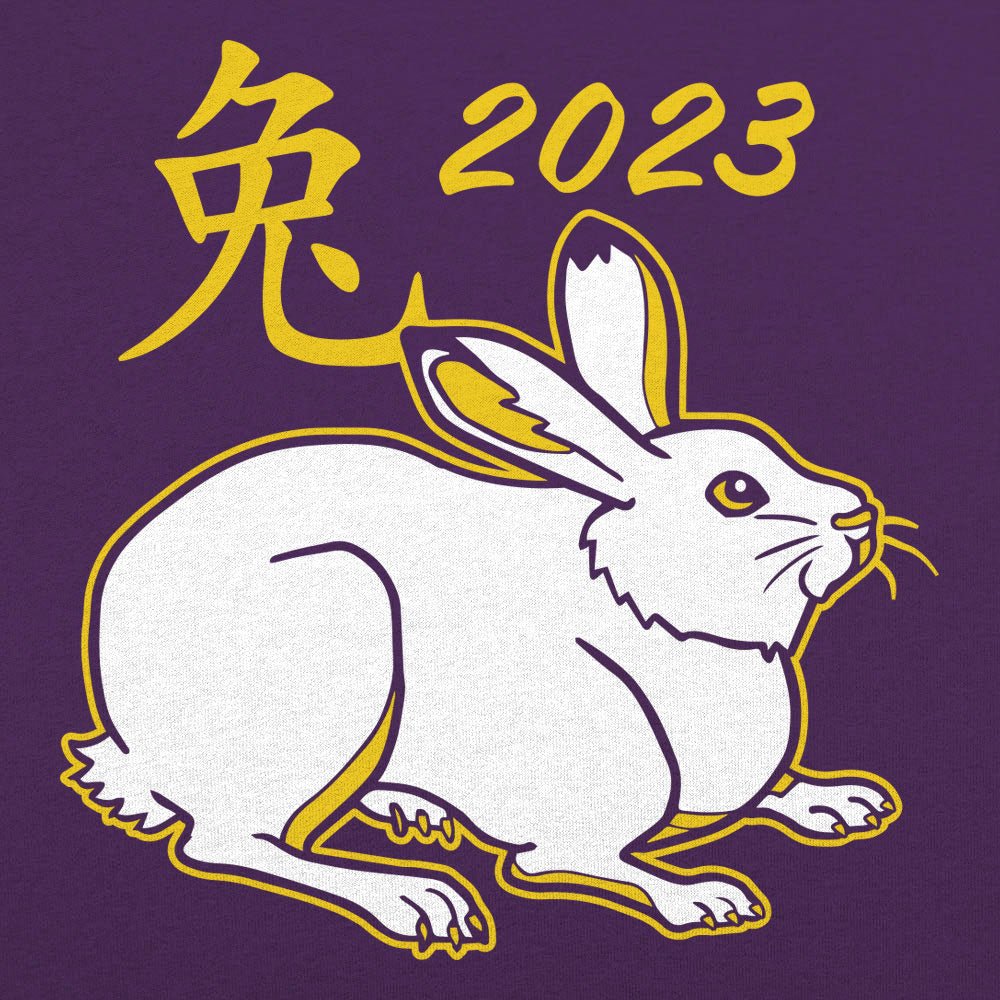 Year of the Rabbit 2023 Chinese Zodiac Bunny