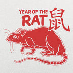 Year Of The Rat Chinese Zodiac Design