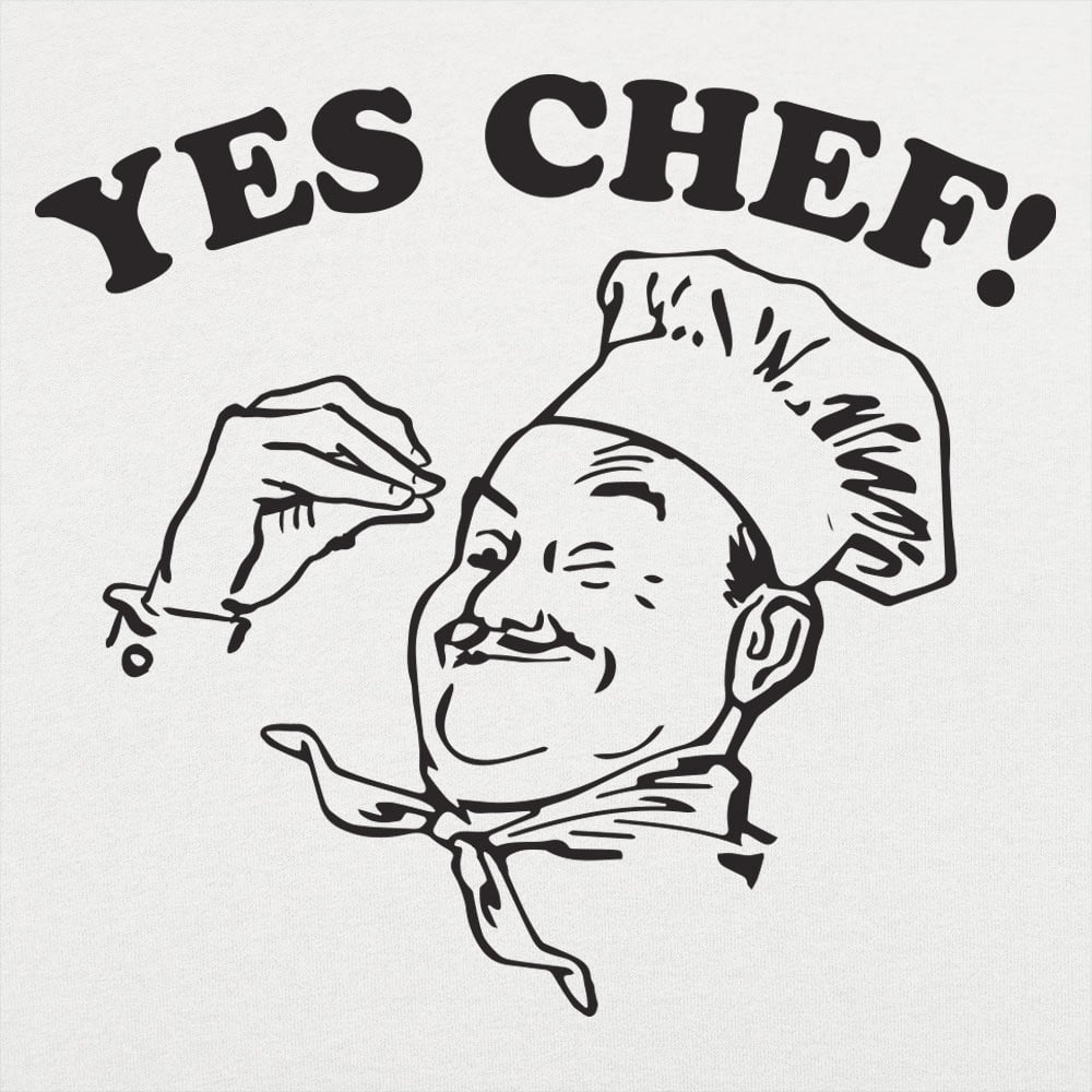 Yes Chef! Vintage Cartoon Cook Kissing His Fingers