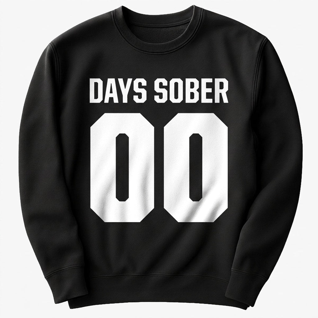 Zero Days Sober Big 00 Scoreboard Design