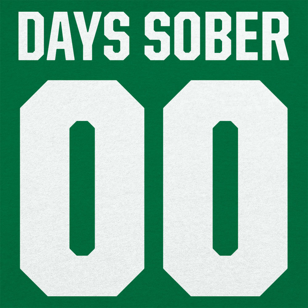 Zero Days Sober Big 00 Scoreboard Design