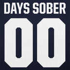 Zero Days Sober Big 00 Scoreboard Design