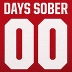 Zero Days Sober Big 00 Scoreboard Design