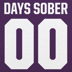 Zero Days Sober Big 00 Scoreboard Design